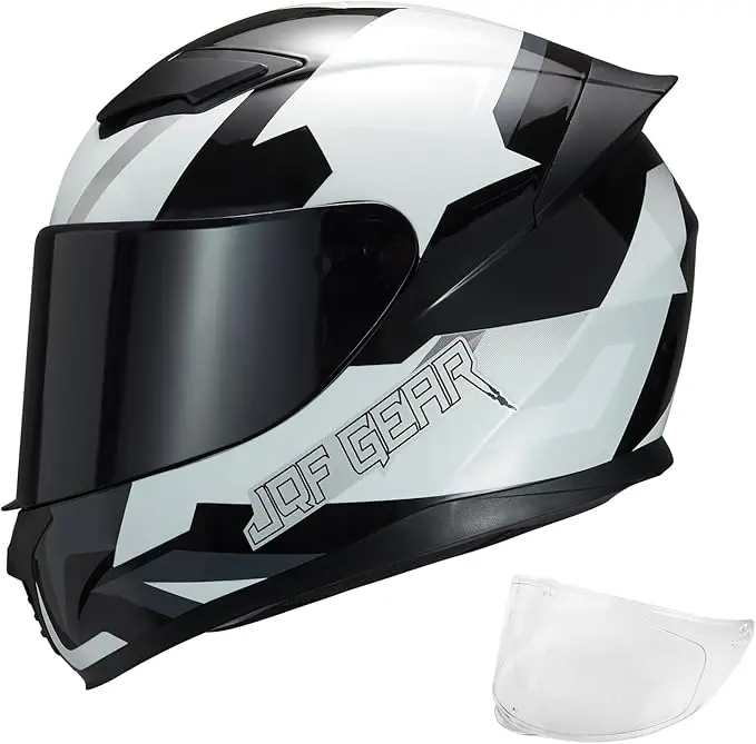 Full Face Motorcycle Helmet WS-607 DOT Approved Motorbike Racing Street Bike Helmets for Adults with Visor